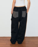STRIPE POCKET SWEAT PANT