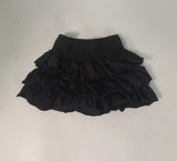 Serian low-waist frill skirt