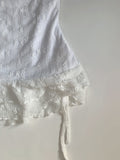 flos frill lace dress