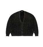 Cable Washed Cardigan