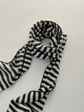 Peach Stripe Long Muffler