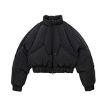 Paneled Down Short Jacket