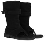 Luther open toe boots