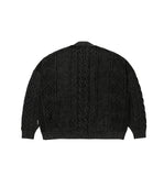 Cable Washed Cardigan