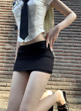 Roina Low-Waist Slim Skirt
