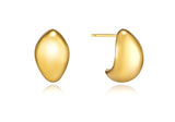 Champagne Full Moon Brass(Y) Almond Earring