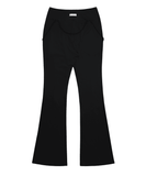 i:e Fluid Bootcut Pants 01