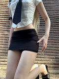 Roina Low-Waist Slim Skirt