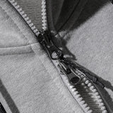 Heavy Loop Neck-up Hood Zip-up