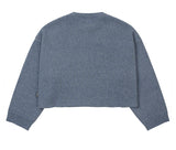 Total Logo Cropped Sweater