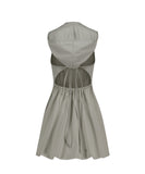 Halter Hoodie Apron Dress