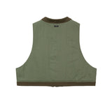 Fourfold Nylon Mixed Bomber Vest