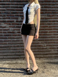 Roina Low-Waist Slim Skirt
