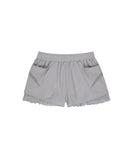 Reversible Plaid Track Shorts