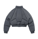 Paneled Down Short Jacket