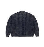 Cable Washed Cardigan