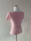 Tinifu Ribbon Lace Top