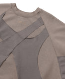 Paneled Washed Sweatshirt