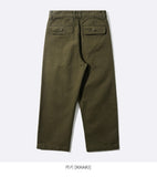 Saturn Two Tuck Wide Twill Pants