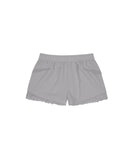 Reversible Plaid Track Shorts