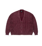 Cable Washed Cardigan