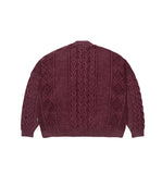 Cable Washed Cardigan