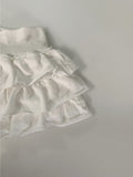 Serian low-waist frill skirt