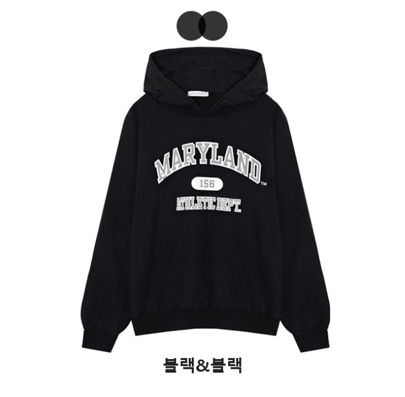 【COSYHARU】Londer Color Scheme Nylon Hood Sweatshirt COSYHARU (コシハル) - ロングカラーナイロンフードスウェット