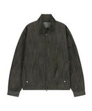 Metal Denim Bomber Jacket