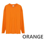 USA Cotton Slit Long Sleeve Tee