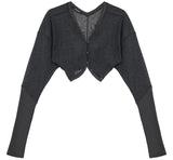 PTN) Bolero crop cardigan