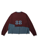 [AG] Cut-Off Layered Long Sleeve