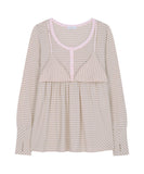 Layered Bra Flare Top