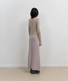 Asymmetric Mermaid Jersey Skirt