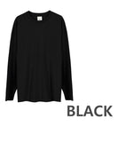 USA Cotton Slit Long Sleeve Tee