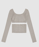 i:e Fluid Knit Top 01