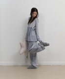 Check Sleep Jersey Pants