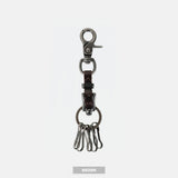 Coco leather western Key-ring