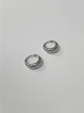 Bold One Touch Ring Earrings
