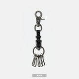 Coco leather western Key-ring