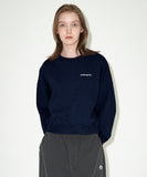 ORIGIN LOGO CROP SWEATSHIRT