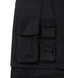 Pocket Layered Oversized Cotton Pants