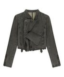 Detachable Span Denim Jacket