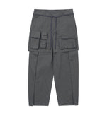 Pocket Layered Oversized Cotton Pants