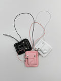 Nylon Pocket String Mini Crossbody Bag