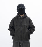 Genos Rip Hood Windbreaker