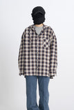 Newdent Hooded Check Shirt