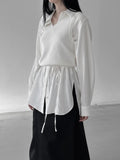 Cashmere wool diagonal knit vest
