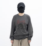 1985 Helmet Skull Long Sleeve T-Shirt