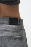 FLAME ARTWORK WIDE DENIM